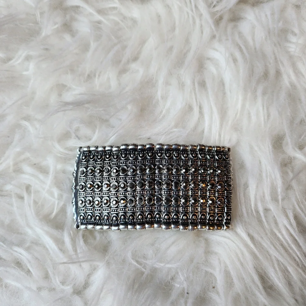 Beaded Silver Bracelet - Picture 3 of 3